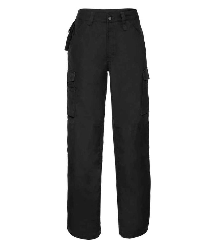 Russell Athletic Heavy Duty Work Trousers 015M - Black