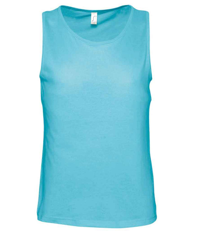 SOL'S Justin Tank Top 11465 - Atoll Blue