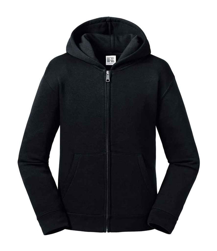 Russell Athletic Kids Authentic Zip Hooded Sweatshirt 266B - Black