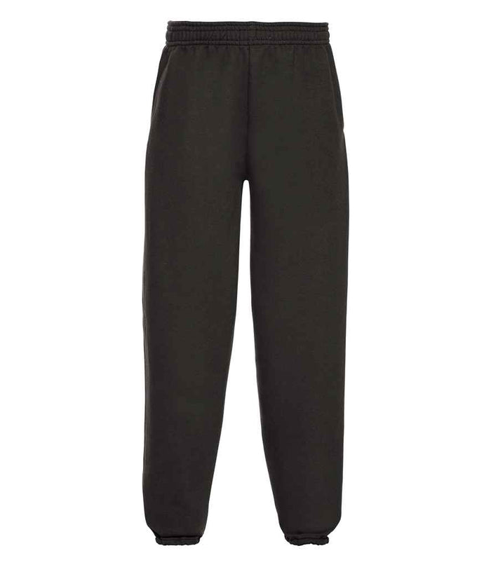 Russell Athletic Kids Elasticated Hem Jog Pants 750B - Black