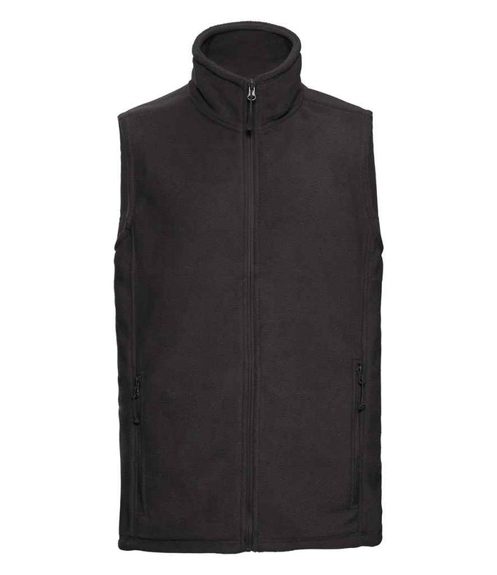 Russell Athletic Outdoor Fleece Gilet 872M - Black
