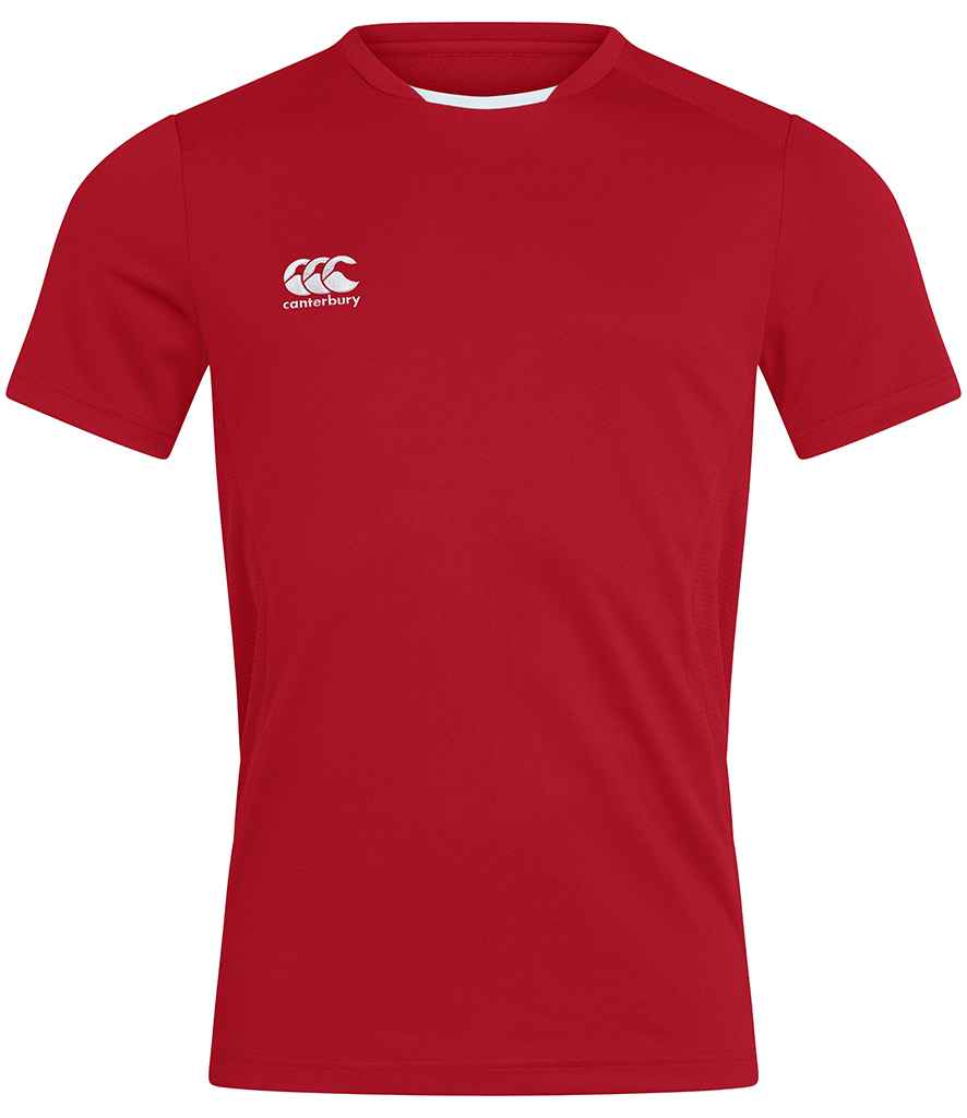 Canterbury Club Dry T-Shirt CN260 - Flag Red