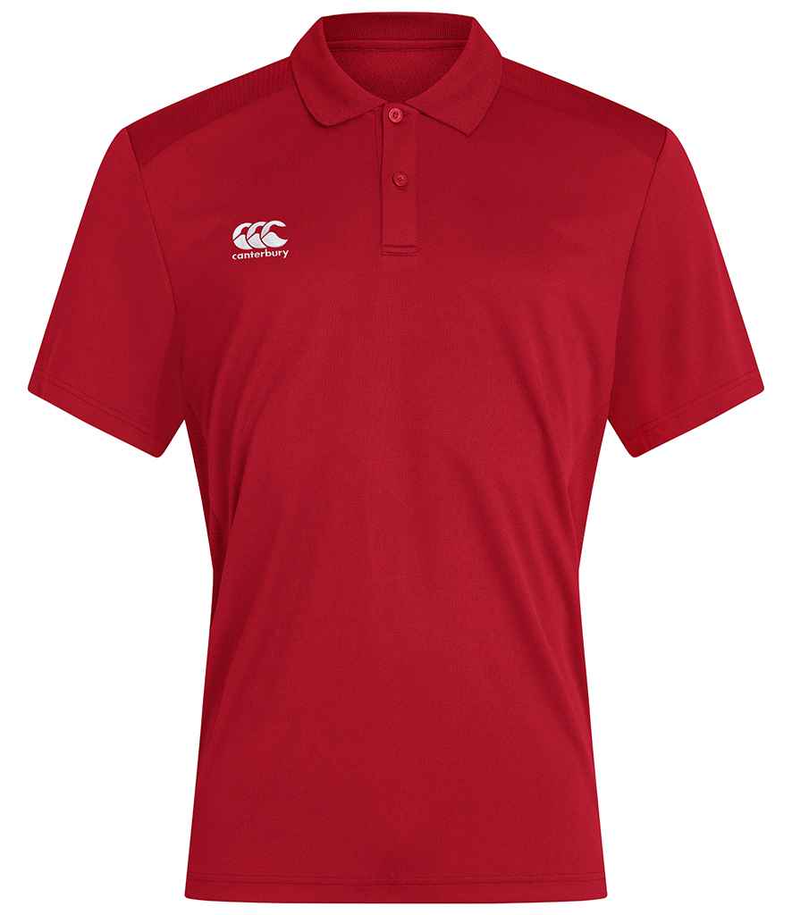 Canterbury Club Dry Polo Shirt CN263 - Flag Red