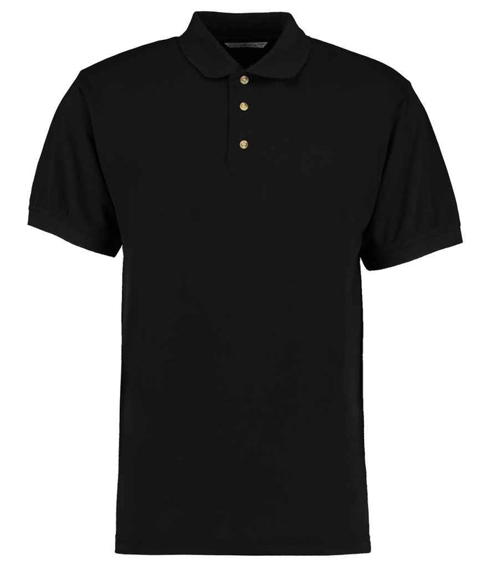 Kustom Kit Workwear Piqué Polo Shirt K400 - Black