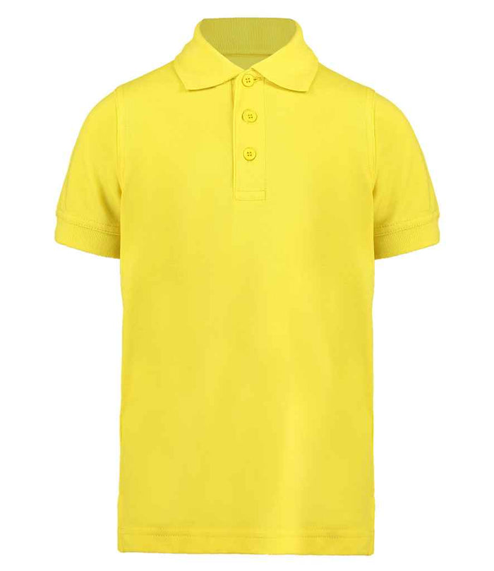 Kustom Kit Kids Klassic Poly/Cotton Piqué Polo Shirt K406 - Canary