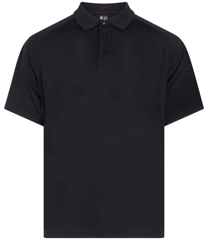 Finden + Hales Kids Team Polo Shirt LV293 - Black/Black