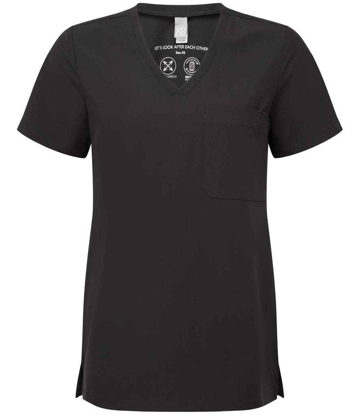 Onna by Premier Ladies Limitless Onna-Stretch Tunic NN300 - Black