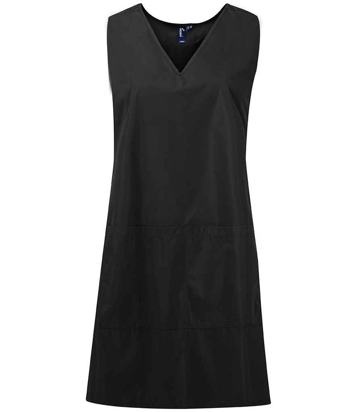 Premier Waterproof Wrap Around Tunic Apron PR174 - Black