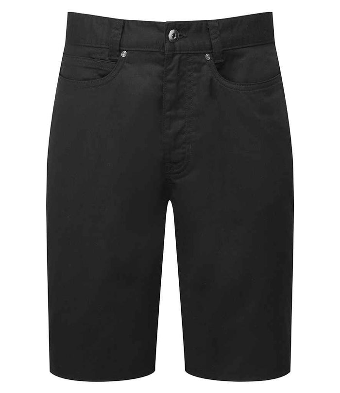 Premier Performance Chino Shorts PR562 - Black