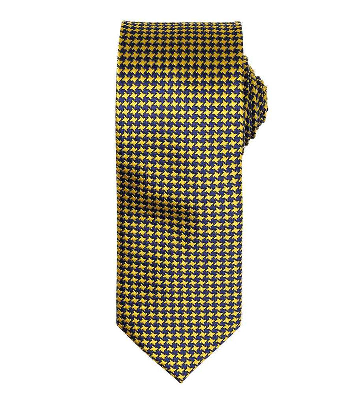 Premier Puppy Tooth Tie PR787 - Gold