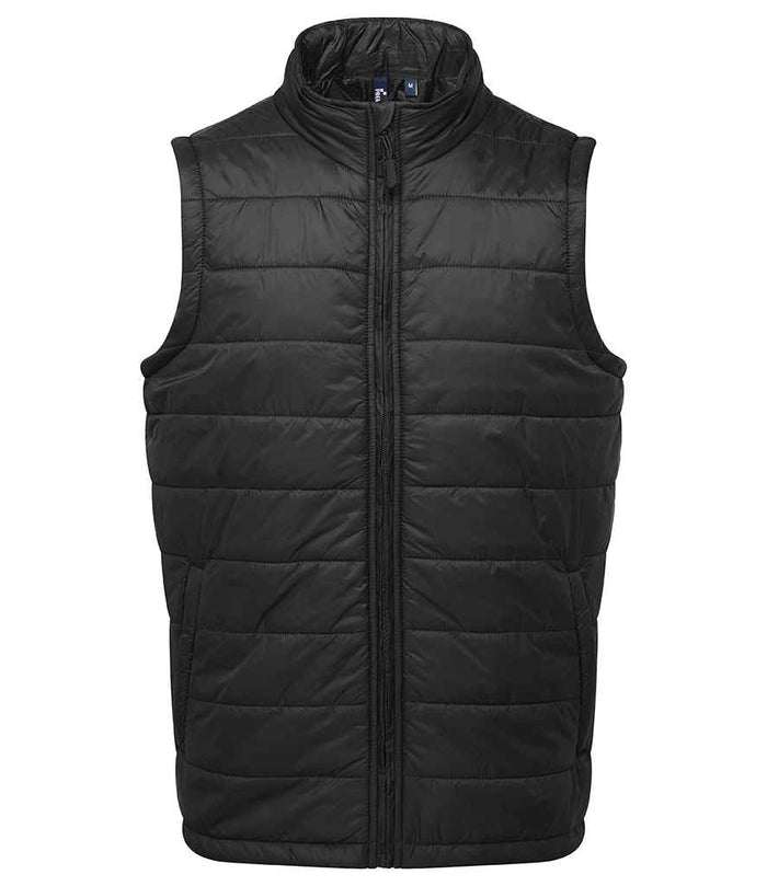 Premier Recyclight® Padded Gilet PR811 - Black