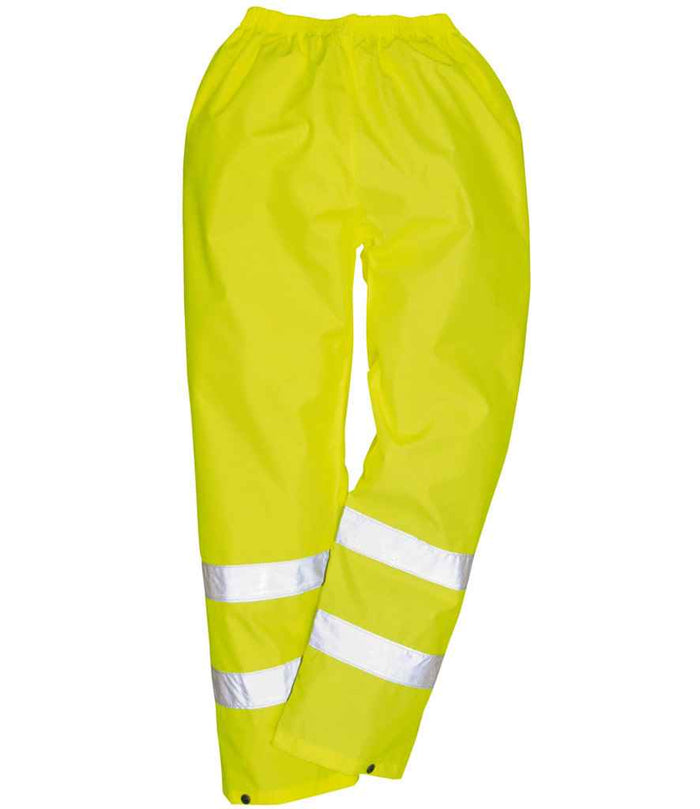 Portwest Hi-Vis Rain Trousers PW012 - Yellow