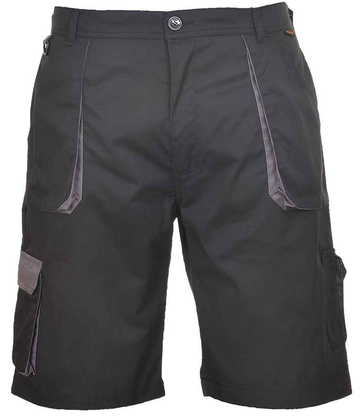 Portwest Texo Contrast Shorts PW635 - Black