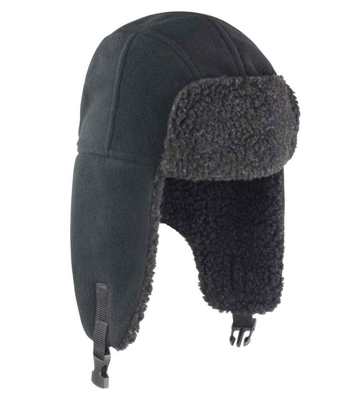 Result Thinsulate™ Sherpa Hat RC358 - Black