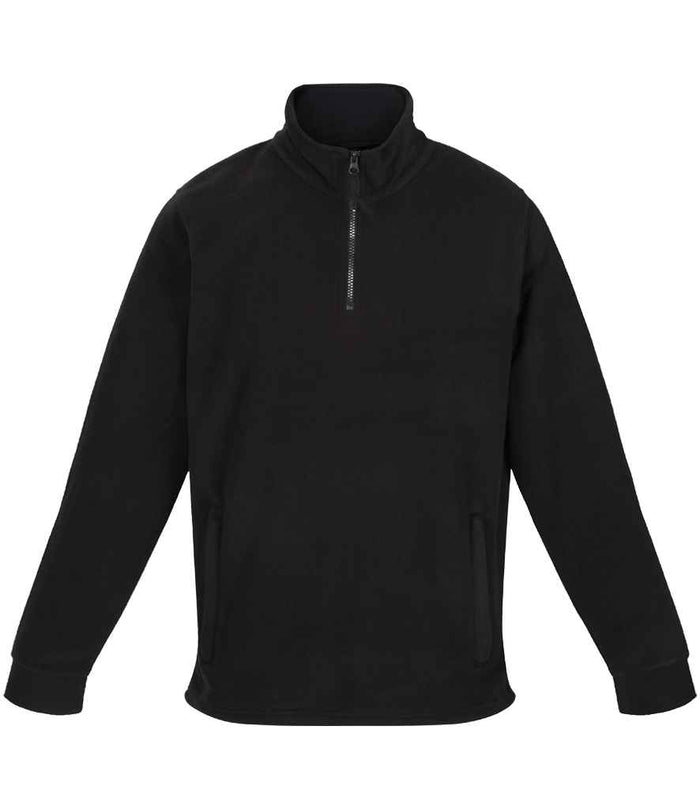 Regatta Thor Zip Neck Fleece RG120 - Black