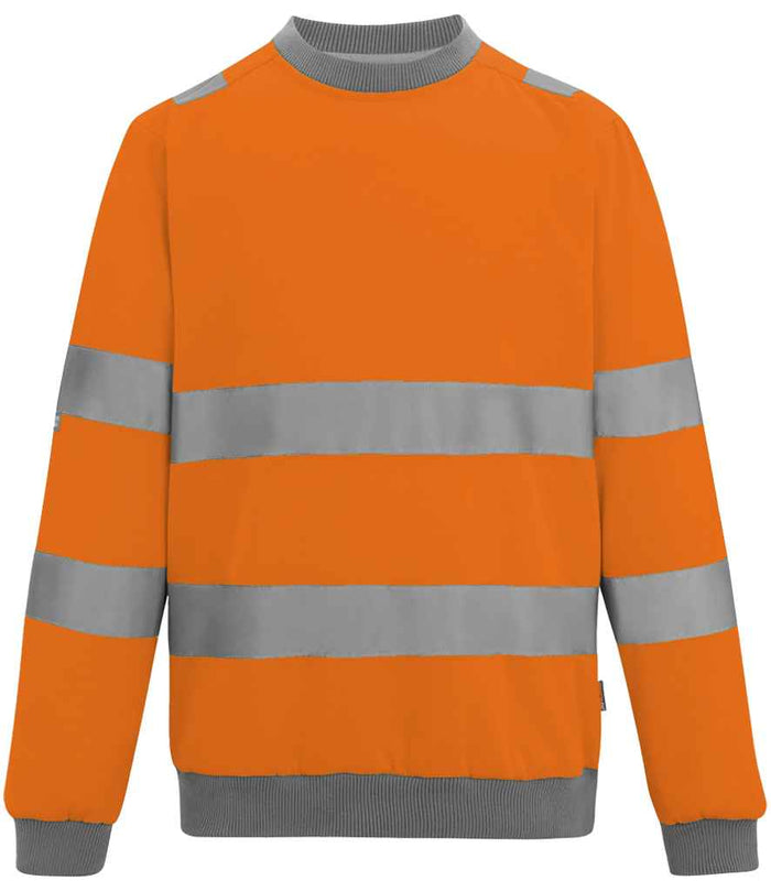 Regatta High Visibility Pro Contract Crew Neck Sweatshirt RG563 - Orange