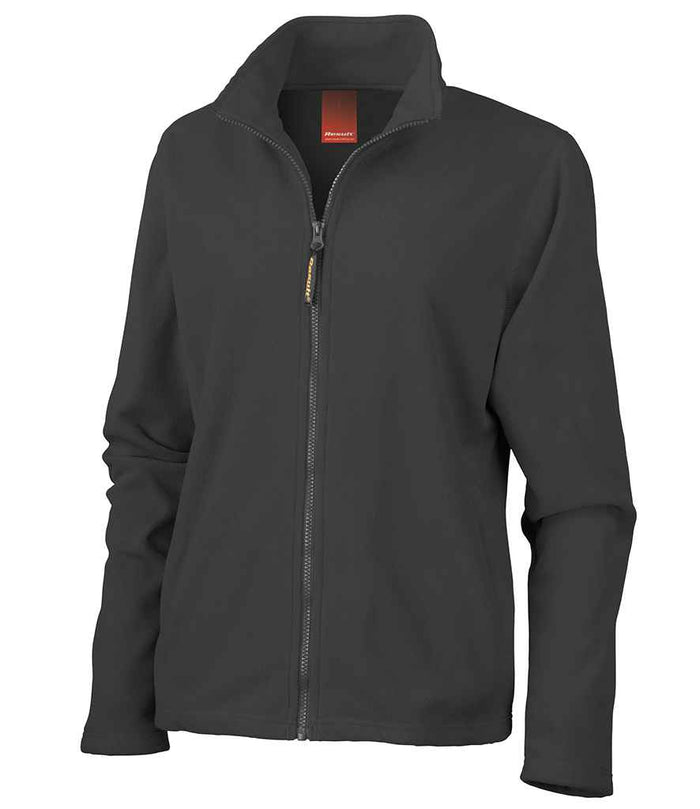Result Ladies Horizon High Grade Micro Fleece Jacket RS115F - Black