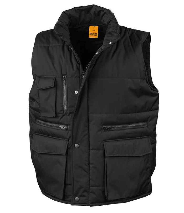 Result Work-Guard Lance Bodywarmer RS127 - Black