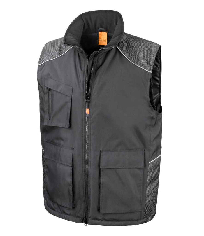 Result Work-Guard Vostex Bodywarmer RS306 - Black