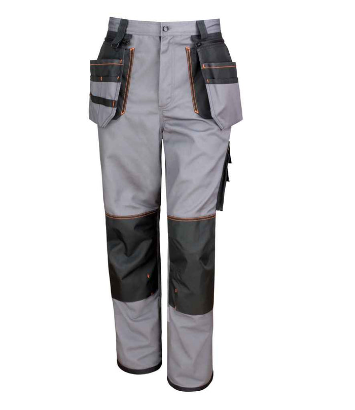 Result Work-Guard X-Over Holster Trousers RS324 - Grey/Black