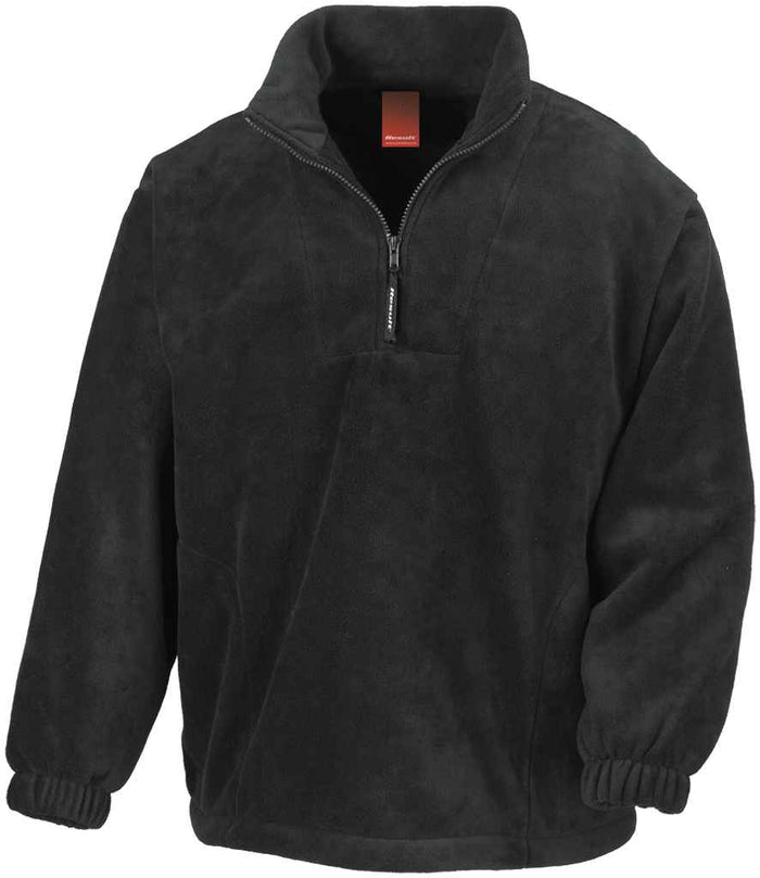 Result Polartherm™ Zip Neck Fleece RS33 - Black