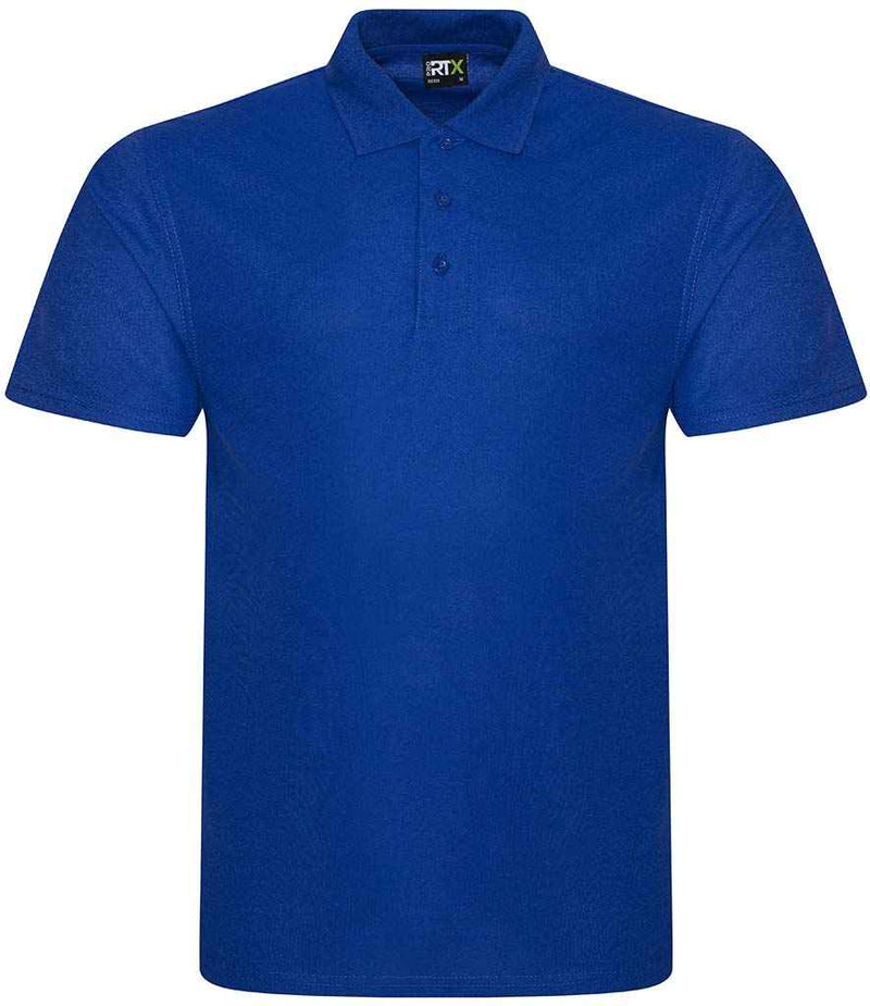 Pro RTX Pro Polyester Polo Shirt RX105 - Royal Blue