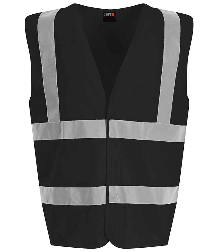 Pro RTX High Visibility Waistcoat RX700 - Black