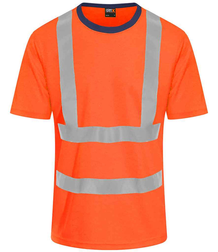 Pro RTX High Visibility T-Shirt RX720 - Orange/Navy