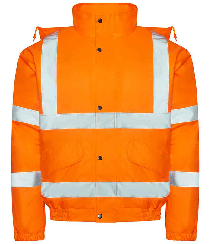 Pro RTX High Visibility Bomber Jacket RX770 - Orange