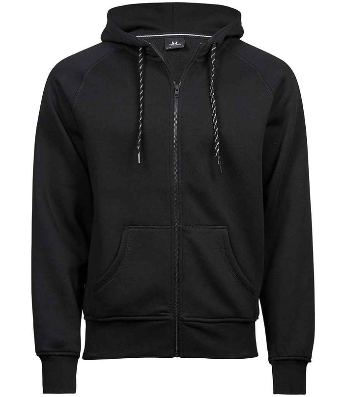 Tee Jays Fashion Zip Hooded Sweatshirt T5435 - Black