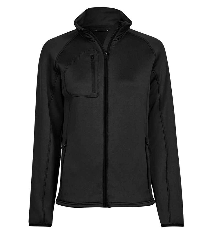 Tee Jays Ladies Stretch Fleece Jacket T9101 - Black
