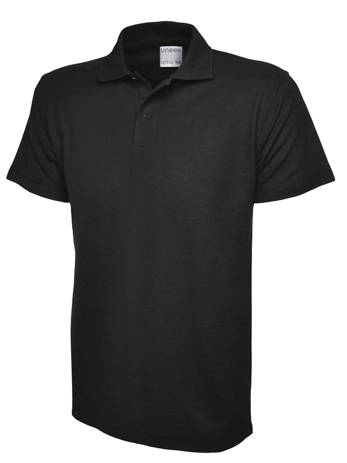 Children's Ultra Cotton Poloshirt UC116 - Black