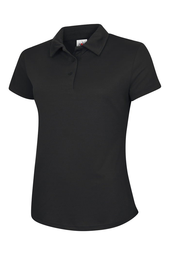 Ladies Ultra Cool Poloshirt UC126 - Black