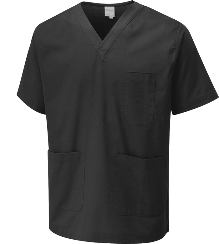 Scrub Tunic UC921 - Black