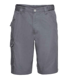 Russell Athletic Workwear Poly/Cotton Shorts 002M - Convoy Grey