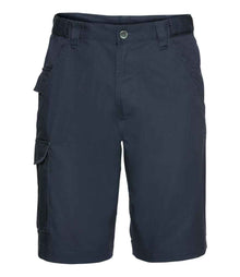 Russell Athletic Workwear Poly/Cotton Shorts 002M - French Navy