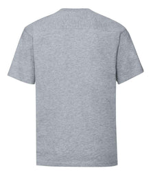 Russell Athletic Heavyweight T-Shirt 010M - 010M Light Oxford Back