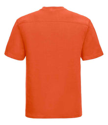 Russell Athletic Heavyweight T-Shirt 010M - 010M Orange Back