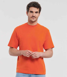 Russell Athletic Heavyweight T-Shirt 010M - 010M Orange Model