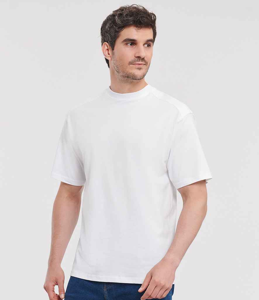 Russell Athletic Heavyweight T-Shirt 010M - 010M White Model