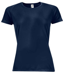 SOL'S Ladies Sporty Performance T-Shirt 01159 - French Navy