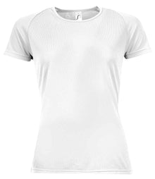 SOL'S Ladies Sporty Performance T-Shirt 01159 - White