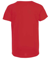 SOL'S Kids Sporty T-Shirt 01166 - 01166 Red Back