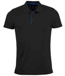 SOL'S Performer Piqué Polo Shirt 01180 - Black