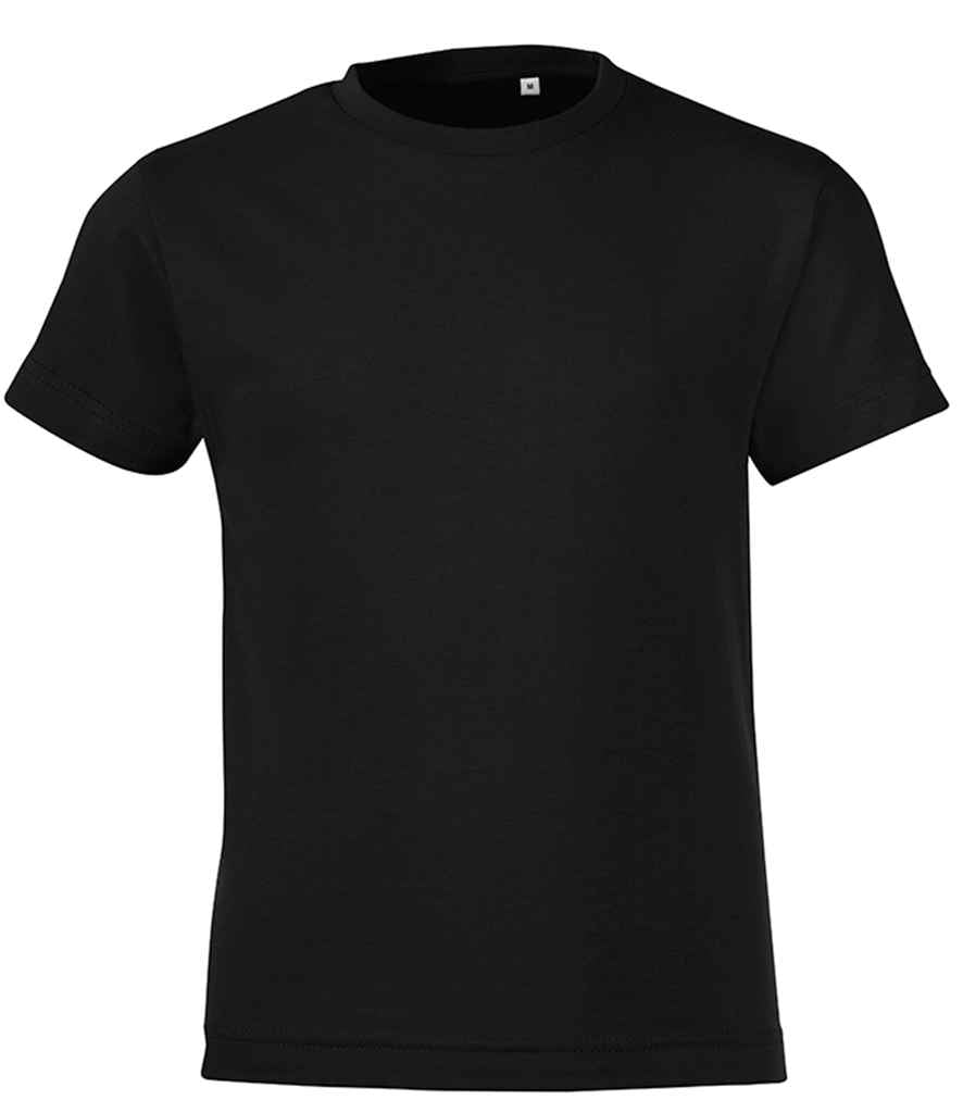 SOL'S Kids Regent Fit T-Shirt 01183 - Deep Black