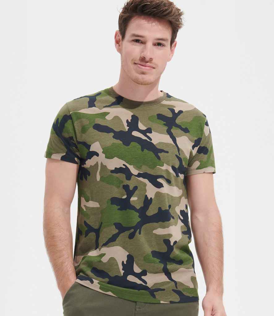 SOL'S Camo T-Shirt 01188 - 01188 Camouflage Model