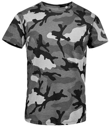 SOL'S Camo T-Shirt 01188 - Grey Camo