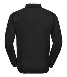 Russell Athletic Heavy Duty Collar Sweatshirt 012M - 012M Black Back