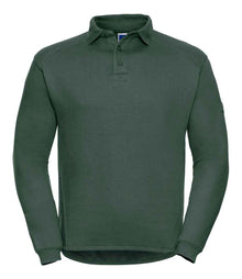 Russell Athletic Heavy Duty Collar Sweatshirt 012M - Bottle Green