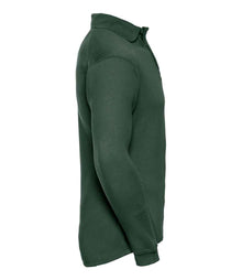 Russell Athletic Heavy Duty Collar Sweatshirt 012M - 012M Bottle Green Side